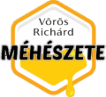 Vörös Richárd Méhészetének logója